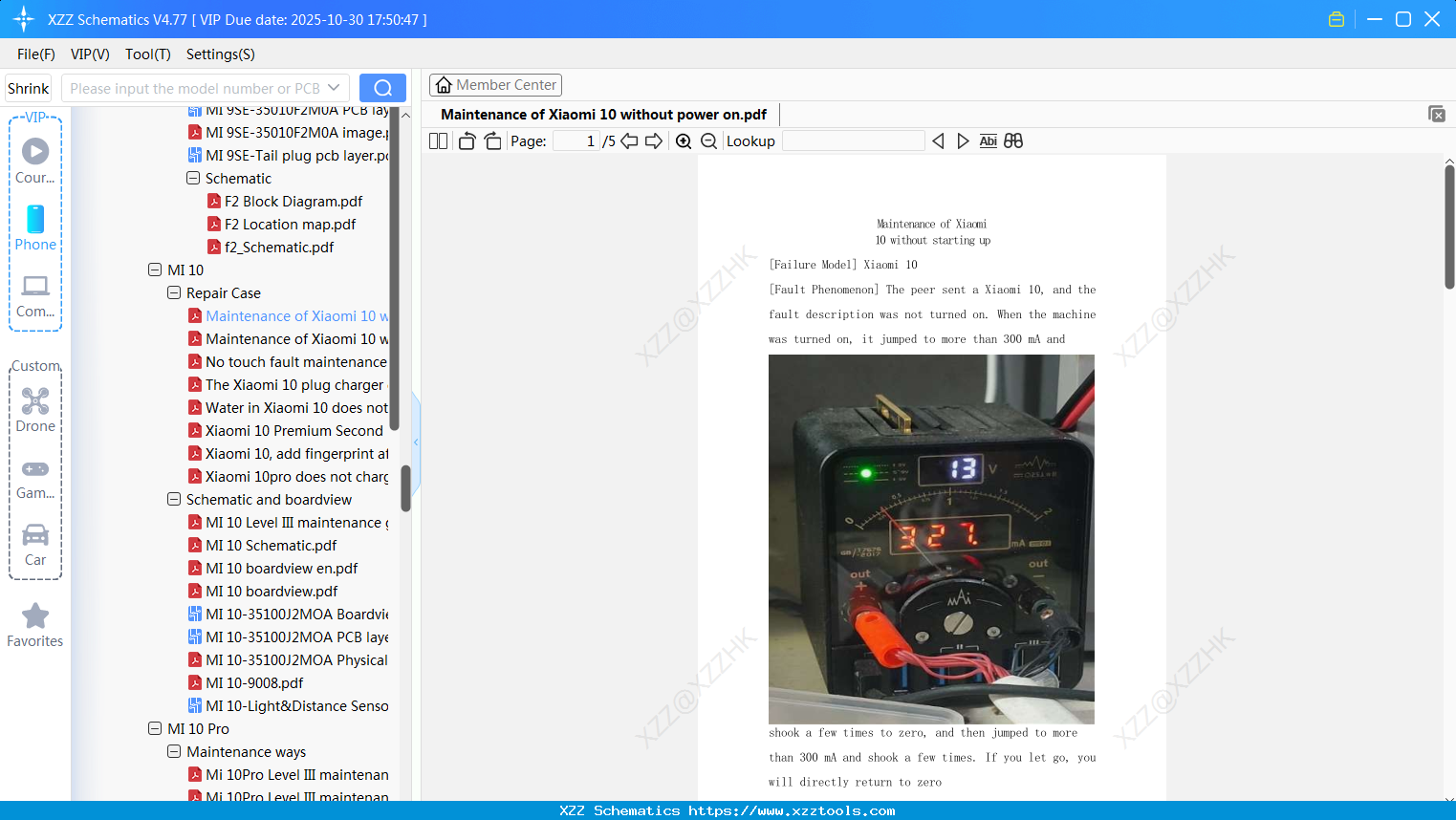 Maintenance Of Xiaomi 10 Without Power On